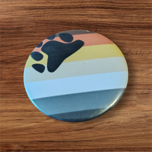 Bear Pride Flag Button