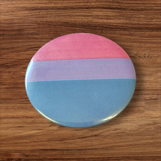 Bi Sexual 3-Inch Pride Button