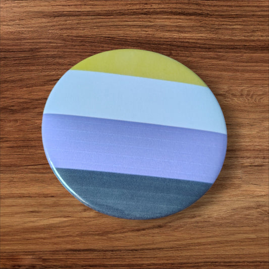 Non-Binary 3-Inch Pride Button