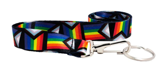 Progress Pride Flag Lanyards